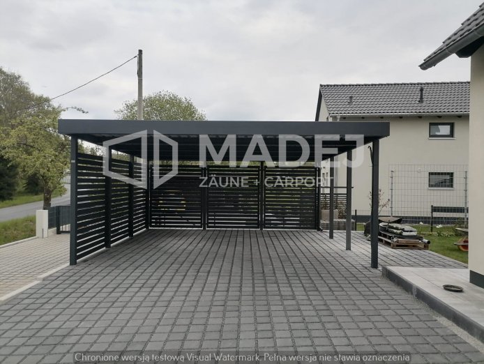 Double carport 5m x 6m made to measure (m2)