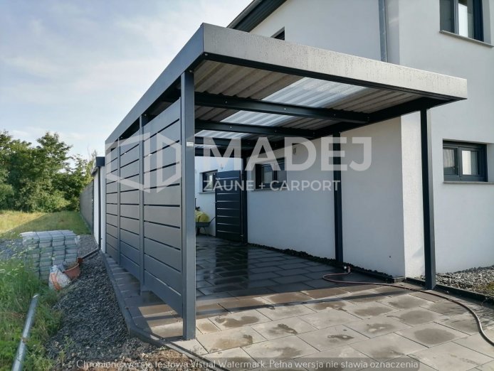 Single carport 4m x 6m
