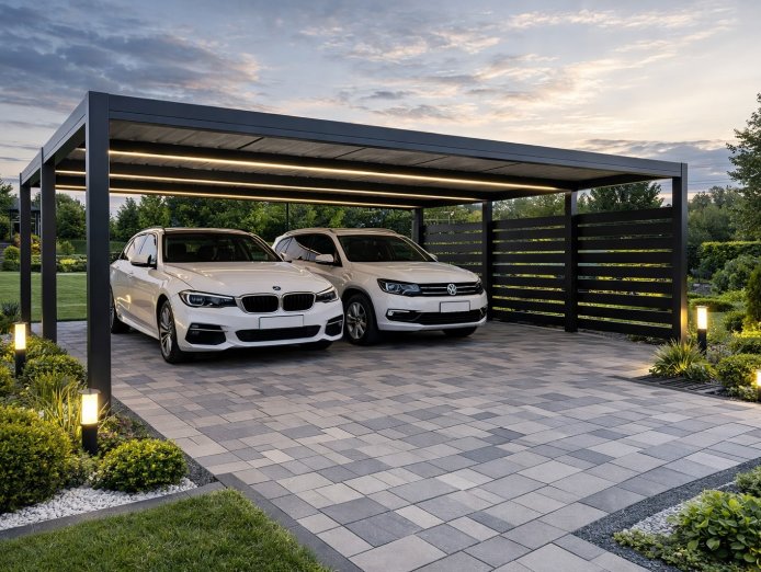 Carport 6x6 with LED