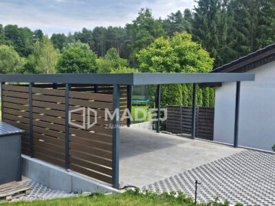 Doppelcarport aus Stahl nach Maß | MadejCarport